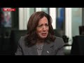 kamala harris cnn interview harris talks grocery prices economy