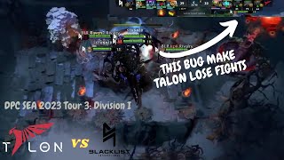 Fix This Bugs Icefrog! Game 2 Talon Esports vs Blacklist International - DPC SEA 2023 Tour 3 #dota2