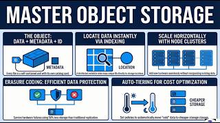System Design Essentials | Data Stores/DB | Object Storage Explained: S3 Arch, Erasure Coding