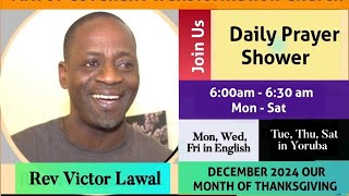 THURSDAY 26/12/24 - BOXING DAY: DAILY PRAYER SHOWER IN YORUBA LANGUAGE || ACTC