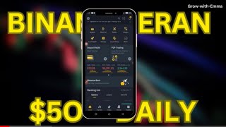 $70 daily on binance earn, how to make money without risk on binance
