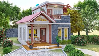 Simple Life With Small House - 6x10 Meter - 2 Storey- 3 Bedroom - I give Special Design Small House