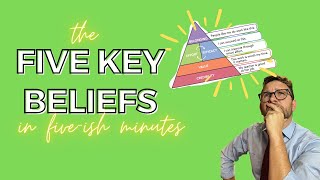 The Five Key Beliefs in Five-ish Minutes