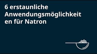 6 erstaunliche Anwendungsmöglichkeiten für Natron