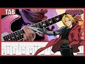 [TAB] Full Metal Alchemist Brotherhood - OP5 Rain Cover | Guitar Tab | Lesson | Tutorial