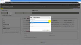 KenyaEMR Lab Full Order Navigation