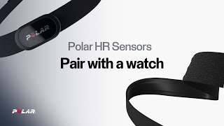 Polar heart rate sensors | How to pair with a watch