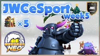 【ClashofClans】無課金弱者連合NEO vs  LOST JAM【JWCeSports】