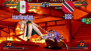 FT5 @lastbld2: isacNewton (MX) vs -DSG- (TT) [The Last Blade 2 lastbld Fightcade] Feb 18