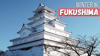 Japan's SAMURAI TOWN - Winter Travel in Aizuwakamatsu, Fukushima