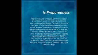 Epidemic Preparedness! | Dr.K.A.Mohanadass | AAA Clinic® #international #epidemic #preparedness