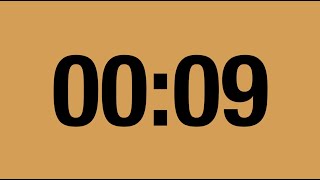9 Seconds Countdown Timer - Nine Seconds Counter