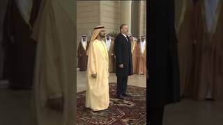 Sheikh Mohammed Bin Rashid Al Maktoum UAE Prime Minister And Azerbaijan President Ilham Aliyev #uae