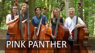 PINK PANTHER Theme | double bass quintet | Božo Paradžik & students