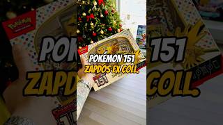 OPENING POKÉMON 151 : ZAPDOS EX COLLECTION ⚡️ #pokemon #zapdos #opening #asmr #shorts