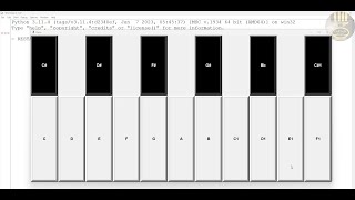 How to Create a Piano in Python