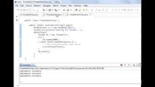 Java programming Lesson 54 Threads 2: Delay Puting a Thread to Sleep