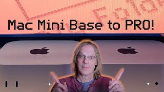 Base Mac mini to Pro : Easiest Migration ever! With external Home drive!