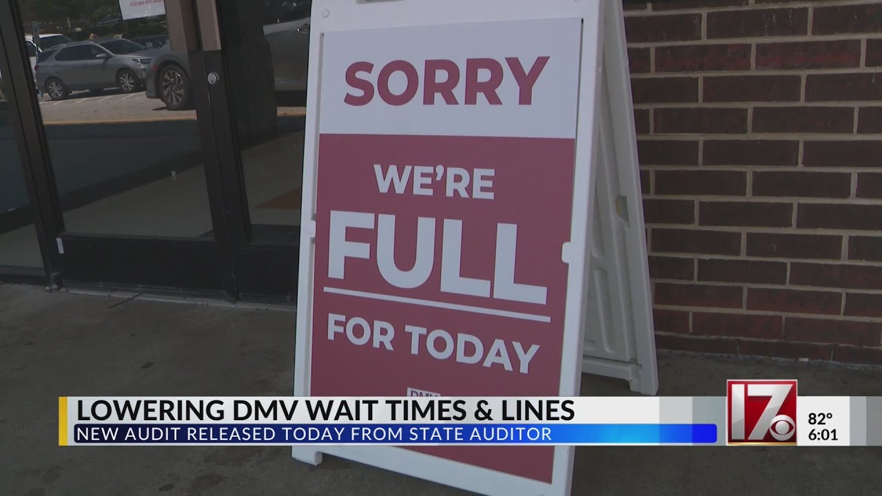 Lowering Dmv Wait Times And Lines In North Carolina Youtube