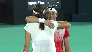 Jabeur beats Raducanu in three sets at the Mubadala World Tennis Championship