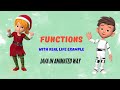 Functions in Java in animated way