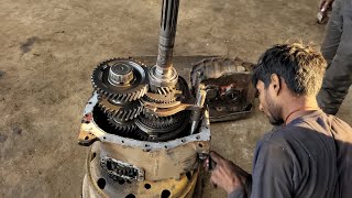 Tata GB-60 ka 2 Gearbox Dismental ii Repair GB-60 Gearbox in My Workshop ii How To Remove Gearbox