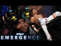 Bully Ray, Brian Myers, Lio Rush & Moose vs. Josh Alexander & Time Machine | Emergence 2023