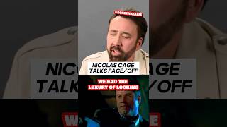 #NicolasCage looks back at #FaceOff! | #johntravolta #johnwoo #movie #film #cinema #actor #celebrity