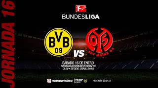 Partido Completo: Borussia Dortmund vs Mainz 05 | Jornada 16 Bundesliga