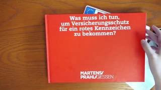 Woher bekomme ich Versicherungsschutz für ein Rotes Kennzeichen?