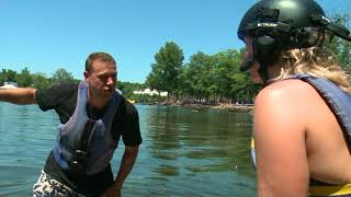 Flyboarding at Brownstone Exploration & Discovery Park