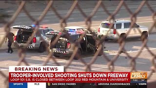 Man dead after shooting involving DPS trooper on Loop 101 in Tempe