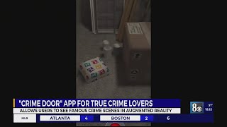 'Crime Door' app allows users to see famous crime scenes in augmented reality