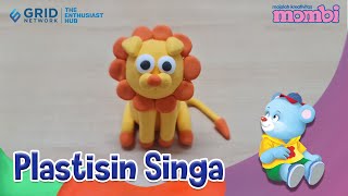 Membuat Plastisin - Singa