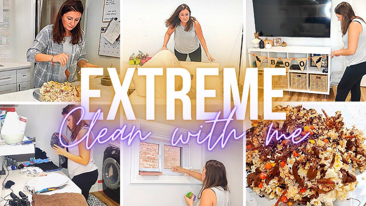 Clean With Me Extreme Deep Cleaning Motivation Declutter And