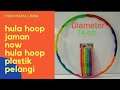 hula hoop jaman now. mainan hula hoop anak. hula hoop plastik pelangi. merakit hula hoop sendiri