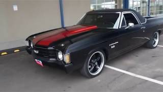 1972 Chevrolet El Camino SS Tribute Black SOLD