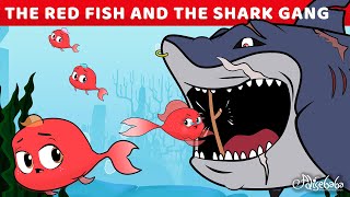 The Red Fish And The Shark Gang | Bedtime Stories for Kids in English | Fairy Tales