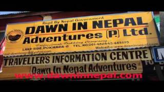 ^MuniMeter.com - Lakeside, Pokhara - Dawn In Nepal Adventures