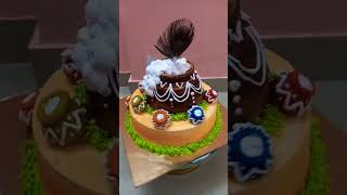 janmashtami special cake 🎂 #janmashtami #cake #fastival #harekrishna #iskcon #viral #shortvideo