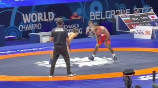 Jordan Ernest BURROUGHS (USA) df. Arsalan BUDAZHAPOV (KGZ)