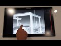 raymarine flir thermal camera screen demo