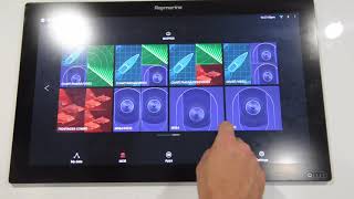 Raymarine Flir Thermal Camera Screen Demo