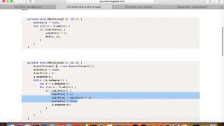 java example -- concurrent BSF web crawler