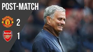 Jose Mourinho: "We Got the Goal We Deserved" | Press Conference | Manchester United 2-1 Arsenal