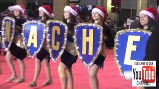 Monache High School Marching Band on Hollywood Blvd at the 85th Annual Hollywood Christmas Parade in