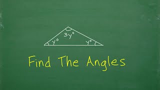 Triangle - Find the Angles (need Algebra skills)