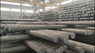 To Europe, the Greek customer purchased 3000 tons of round steel to check the inventory and fill it