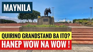 HINDI KA MANINIWALA SA GANDA AT KINANG ! MAYNILA QUIRINO GRANDSTAND NGAYON UPDATE WALKING TOUR