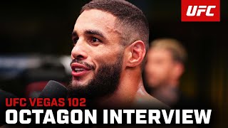 Gabriel Bonfim Octagon Interview | UFC Vegas 102